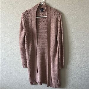 Rue21 Pink Knit Cardigan